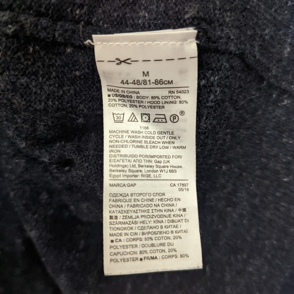 Gap sweater hoodie - blue - Picture 6 of 6